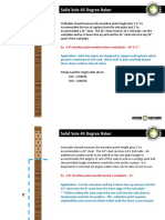 45 Solid Sole Raker Diagrams