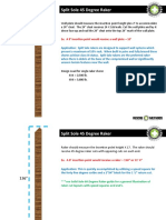 45 Split Sole Raker Diagrams