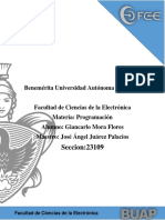 Seccion:23109: Benemérita Universidad Autónoma de Puebla