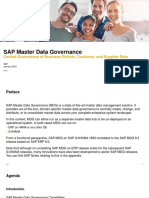 SAP Master Data Governance: Central Governance of Business Partner, Customer, and Supplier Data