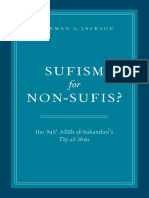 Sufism For Non-Sufis Ibn A A' Allāh Al-Sakandarī's Tāj Al - Arūs (Etc.)