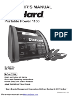 Operator'S Manual: Portable Power 1150