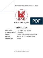 Tiểu Luận: Khoa Xây Dựng