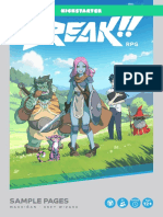 Break!! RPG - Kickstarter Sample