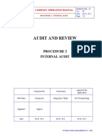 Internal Audit Procedure Guide