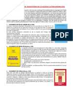 Los Documentos Del Magisterio de La Iglesia Latinoamericana: 1. Documento de Río de Janeiro (Brasil 1955)