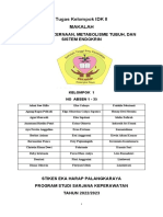 Makalah Sistem Pencernaan, Metabolisme Tubuh, Dan Sistem Endokrin