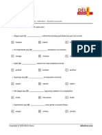 Subjuntivo Vs Indicativo Espanol Avanzado