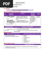 Sesión de Aprendizaje - PS - Las Emociones