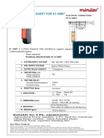 S1 VMR7 Phase Sequence Relay Technical Data Sheet
