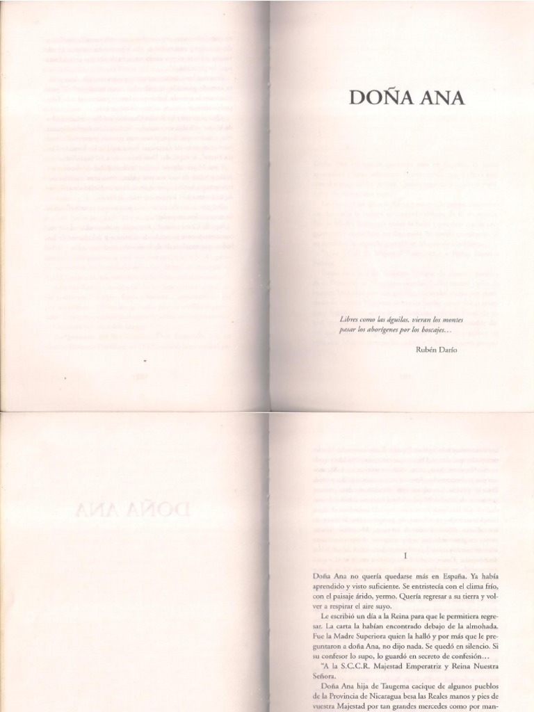 La Niña Blanca - CAP5 - Doña Ana | PDF