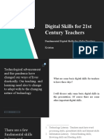 Digital Skills For 21st Century Teachers