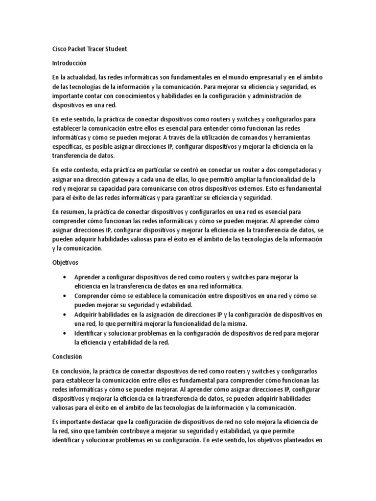 WHAT IS CISCO PACKET TRACER STUDENT visual data 2