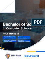 BITS Pilani BSC Computer Science Brochure
