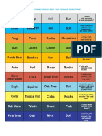 Ecosystem Connection Cards and Change Questions