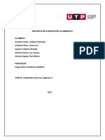 METODOS DE INTEGRACIÓN ALGEBRAICA, Mate 2 - Grupo 1