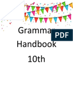 10th Grammar Handbook