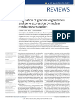 2017, Regulation of Genome Organization and Gene Expression by Nuclear Mechanotransduction