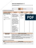 1° Grado - Sesiones Del 27 Al 31 de Marzo