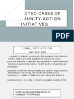 Selected Cases of Community-Action Initiatives: Group 7