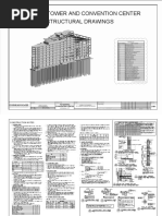 FB Hotel Tower and Convention Center Structural Drawings: Oudie Ssociates