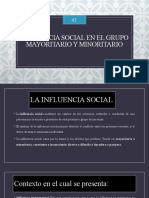 Influencia Social en El Grupo Mayoritario y Minoritario 2