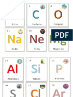 Loteria de tabla periodica