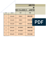 Final Exam Schedule for MEO Class-II Jan'2023 Batch