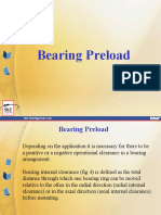 Bearing preload guide: how to determine and apply optimal preload