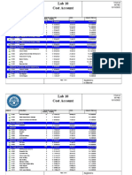 Cost Account