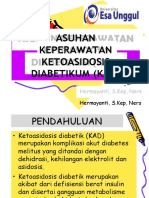 Asuhan Keperawatan Ketoasidosis Diabetikum (Kad) : Hermayanti, S.Kep, Ners