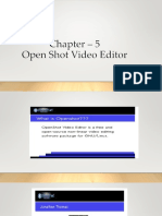 Chapter - 5 Open Shot Video Editor