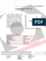 Antena de Polarización Circular SGP: Características Generales