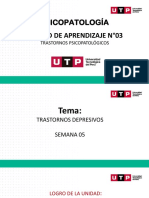 Psicopatología Unidad de Aprendizaje N°03: Trastornos Psicopatológicos