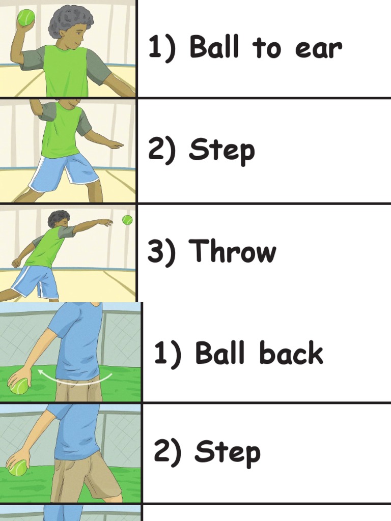 Task Analysis of Baseball Throwing Catching Hitting PDF