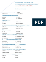 Sub.: Interpretation of Statutes (LW-403/8003) NOVEMBER - 2019