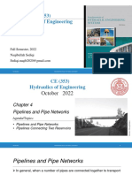 4 Hydraulics of Eng Lecture, Fall Semester