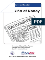 Sina Niña at Nonoy: Leveled Reader