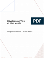 Programme Détaillé - DWWM - 665h - 2022 - Rev 23-12-21
