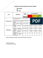 6° GRADO - EVALUACIÓN DIAGNÓSTICA 2023 Ok