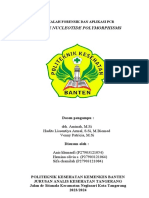 Single Nucleotide Polymorphisms: Makalah Forensik Dan Aplikasi PCR