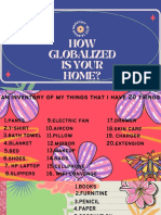 How Globalized Is Your Home