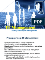 Prinsip-Prinsip IT Management