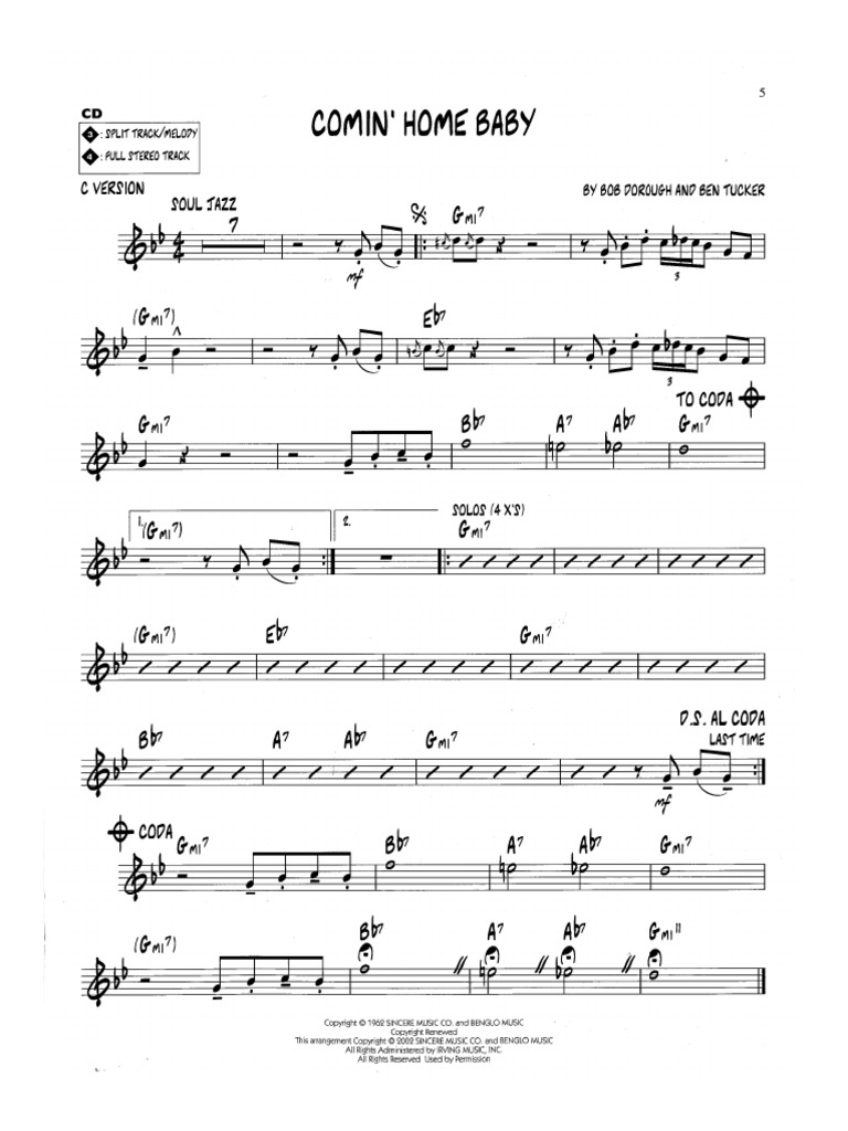 Comin' Home Baby PDF