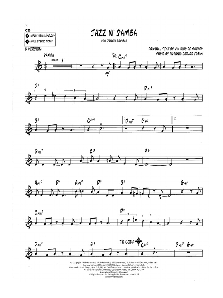 Jazz N Samba | PDF