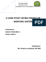 Multinodular Goiter Case Study