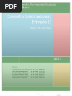 Guía de Estudio Derecho Internacional Privado II