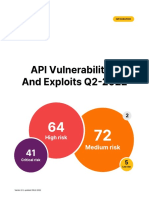 API Vulnerabilities and Exploits Q2-2022