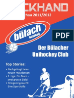 Backhand 2011/2012 Nr. 1