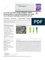 Pilot-Scale Hydrogen Energy Utilization System Demonstration: A Commercial Building Case Study On On-Site Green Hydrogen Production and Use